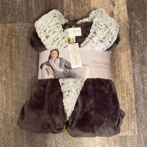 NWT Grey Carole Hochman Soft Plush Robe (S)